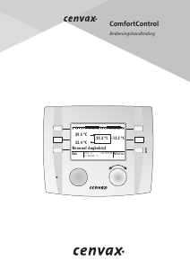 Handleiding Cenvax ComfortControl Thermostaat