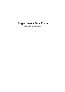 Manuale Howell FRG320A Frigorifero-congelatore