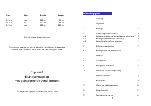 Handleiding Itho D7350 Afzuigkap