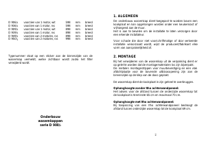 Handleiding Itho D939/1 Afzuigkap