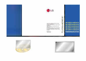 Bedienungsanleitung LG MZ-42PZ17 Plasma monitor