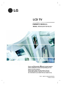 Bruksanvisning LG RZ-42LZ31 LCD TV