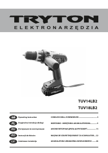 Handleiding Tryton TUV14LB2 Schroef-boormachine