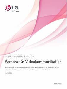 Bedienungsanleitung LG AN-VC500 Webcam