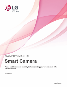 Handleiding LG AN-VC550 Webcam