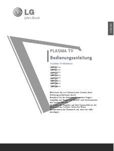 Bedienungsanleitung LG 42PQ200R Plasma fernseher