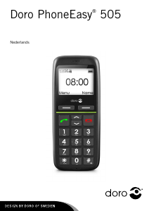 Handleiding Doro PhoneEasy 505 Mobiele telefoon