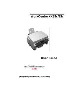 Manual Xerox WorkCentre XK35c Multifunctional Printer