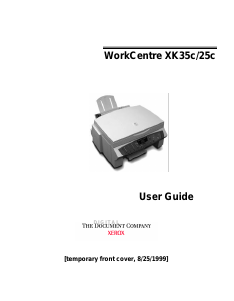 Bruksanvisning Xerox WorkCentre XK35c Multifunktionsskrivare