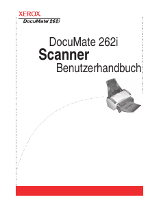 Bedienungsanleitung Xerox DocuMate 262i Scanner