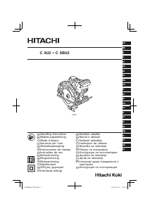 Bruksanvisning Hitachi C 9U2 Sirkelsag