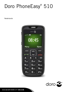 Handleiding Doro PhoneEasy 510 Mobiele telefoon