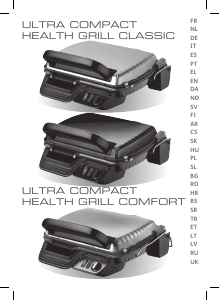 Instrukcja Tefal GC308812 Ultra Compact Kontakt grill