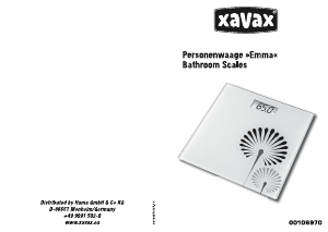 Manual Xavax Emma Scale