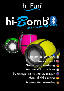 Mode d’emploi hi-Fun hi-Bomb2 Haut-parleur