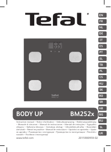 Manual de uso Tefal BM2520V0 Body Up Báscula