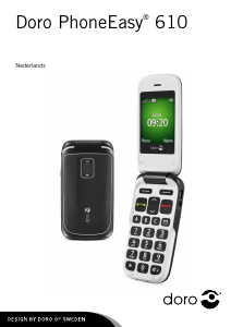 Handleiding Doro PhoneEasy 610 Mobiele telefoon