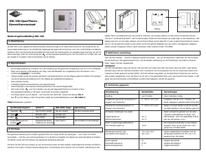 Handleiding Itho IDK 150 OpenTherm Thermostaat