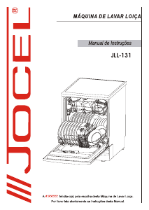 Manual Jocel JLL-131 Máquina de lavar louça