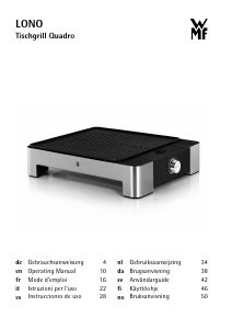 Bruksanvisning WMF Lono Bordgrill