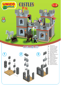 Manuale Unico set 8571 Castles Piccolo castello