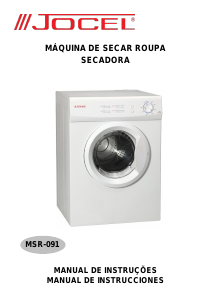 Manual de uso Jocel MSR-091 Secadora
