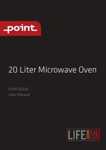 Bruksanvisning Point PAM720S16 Mikrovågsugn