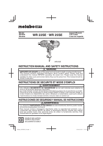 Mode d’emploi Metabo WR 22SE Visseuse à choc