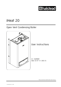 Handleiding Halstead iHeat 20 CV-ketel