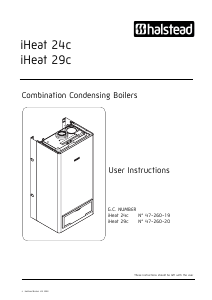 Handleiding Halstead iHeat 24c CV-ketel