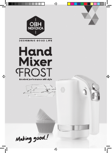 Handleiding OBH Nordica 6782 Frost Handmixer