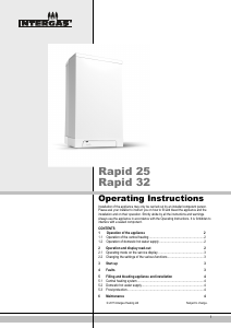 Handleiding Intergas Rapid 25 CV-ketel