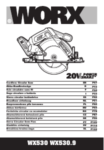 Manual Worx WX530 Circular Saw