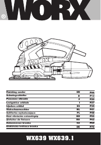 Bedienungsanleitung Worx WX639.1 Schwingschleifer