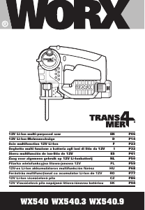 Manual Worx WX540.9 Ferăstrău vertical