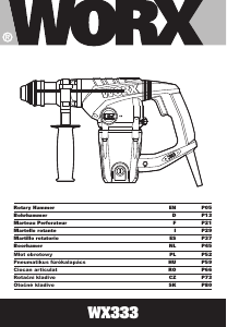 Manuale Worx WX333 Martello perforatore