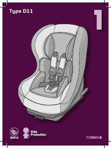 Handleiding Nania Luxe Cosmo SP LX Isofix Autostoeltje