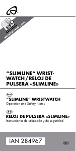 Manual de uso Auriol IAN 284967 Reloj de pulsera