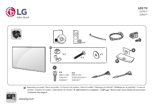 Bedienungsanleitung LG 49LV761H LED fernseher