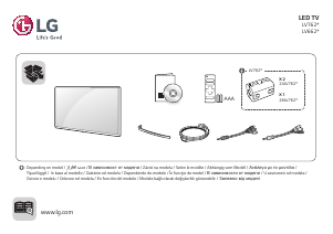 Bedienungsanleitung LG 55LV762V LED fernseher