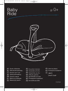 Manual de uso Nania Subli Baby Ride Asiento para bebé