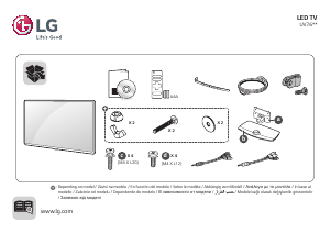 Bedienungsanleitung LG 55UV761H LED fernseher