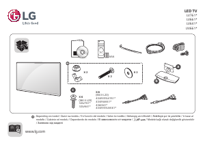 Bedienungsanleitung LG 55LV761H LED fernseher