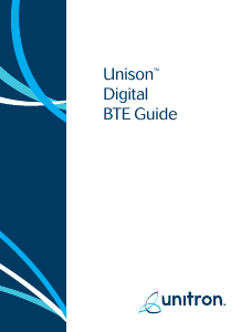 Manual Unitron Unison Digital BTE Hearing Aid