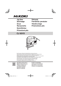 Manual Hikoki CJ 65V3 Ferăstrău vertical