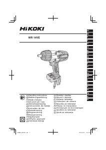 Brugsanvisning Hikoki WR 14VE Slagnøgle