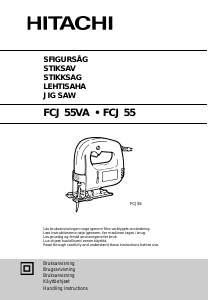 Brugsanvisning Hitachi FCJ 55VA Stiksav