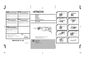 Handleiding Hitachi CR 13VC Reciprozaag