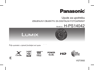 Handleiding Panasonic H-PS14042 Lumix Objectief