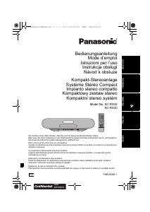 Manuale Panasonic SC-RS30EG Altoparlante